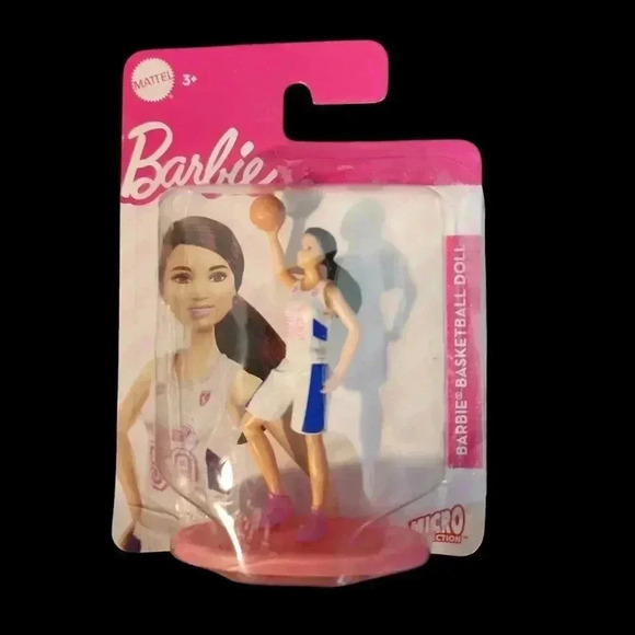 BARBIE 4 Micro Collection Athlete Barbies. Never Opened - Picture 4 of 7